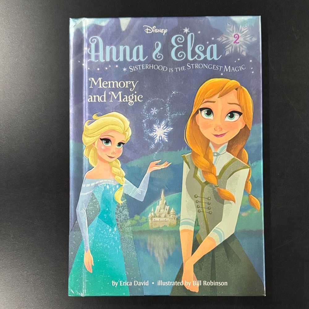 Anna & Elsa #2: Memory and Magic by Erica David - Hardcover Novel